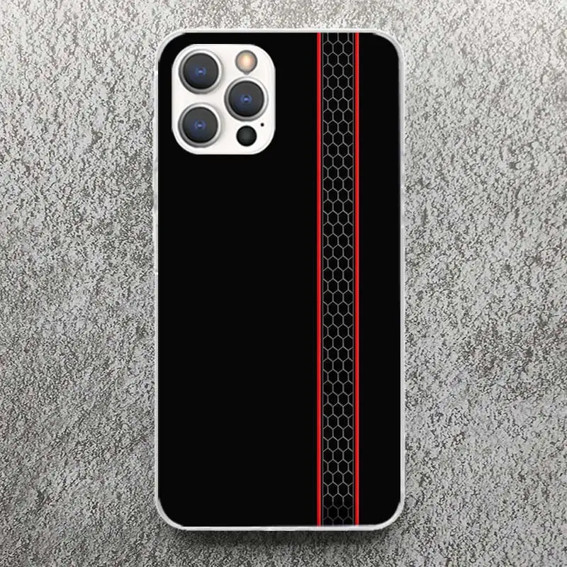 Sport Car Inspired Soft Silicone Phone Case - Vibrant Print Design