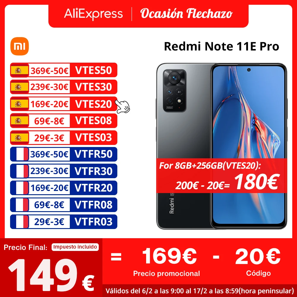 Global Rom Xiaomi Redmi Note 11E Pro 5G Smartphone Note 11 E Pro 108Mp Fotocamera Posteriore Snapdragon 695 67W Caricabatterie 5000Mah Batteria