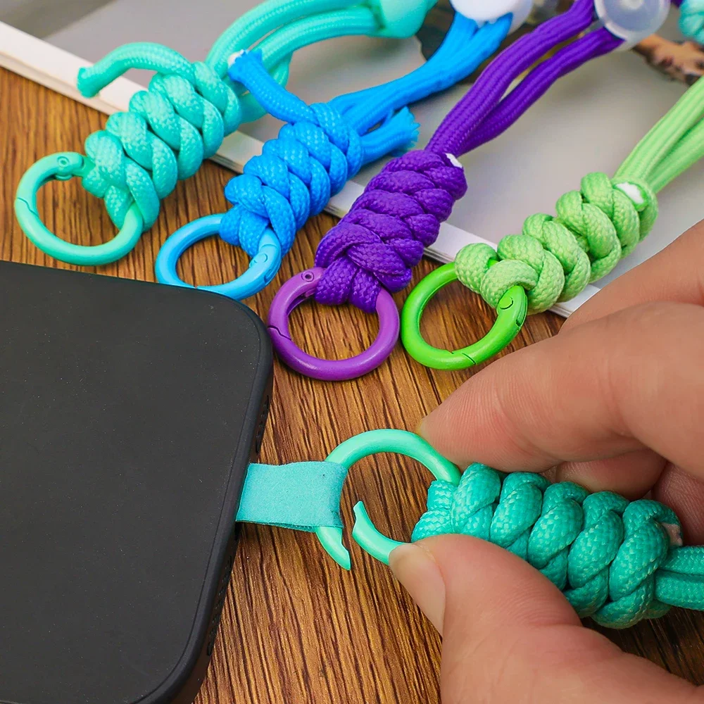 Nylon Hand Wrist Phone Lanyard Straps/Anti-lost Phone Lanyard Strip Pass Cards Lanyard String Holder I.950438571 - View #9