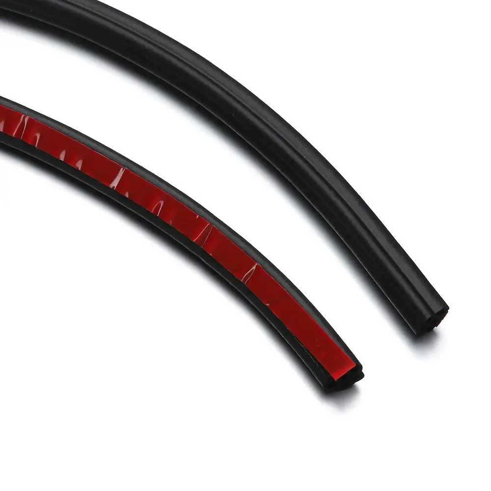 10m Car Door Rubber Seal Strip Double Layer Protector Noise Insulation Car Windshield Trunk Sealer Weatherstrip Auto Accessories