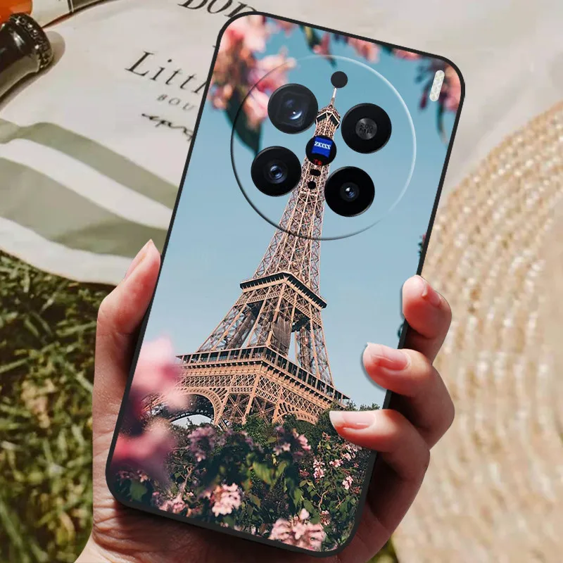 Luxury Painted Silicone Back Cover - Protective Shell