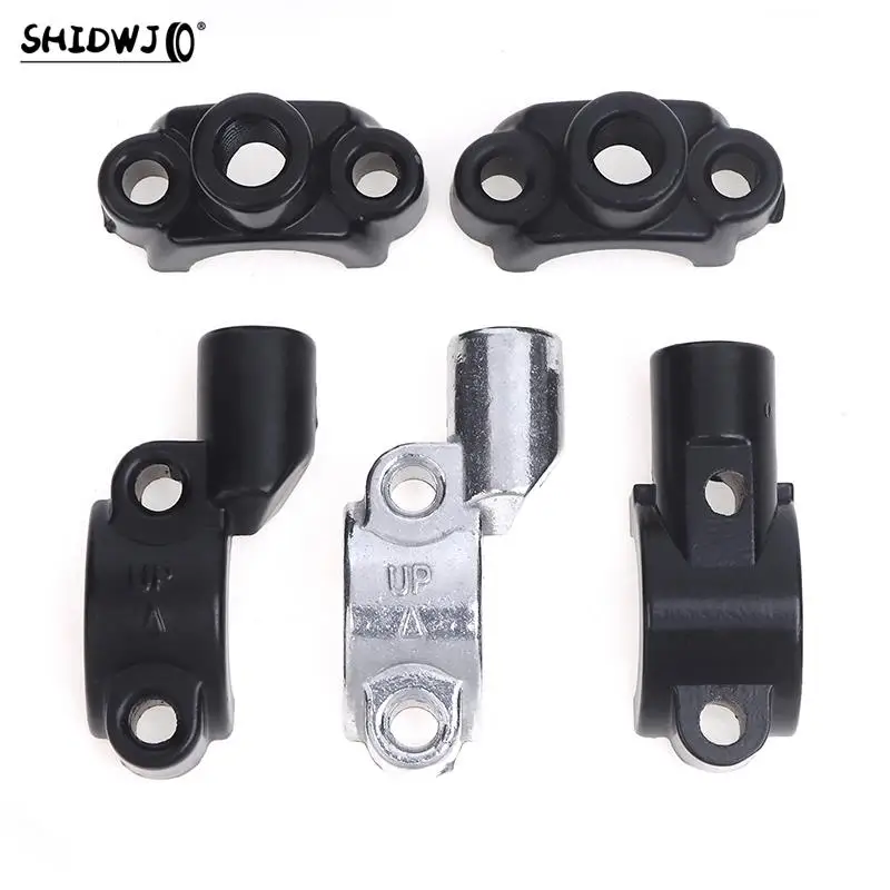Motorcycle Mirror Mount Clamp Rear View Mirror Holder Adapter 22mm Handlebar 10mm Thread motorcycle mirror,motorcycle mirrors,motorcycle mirror mount,motorcycle mirror bracket