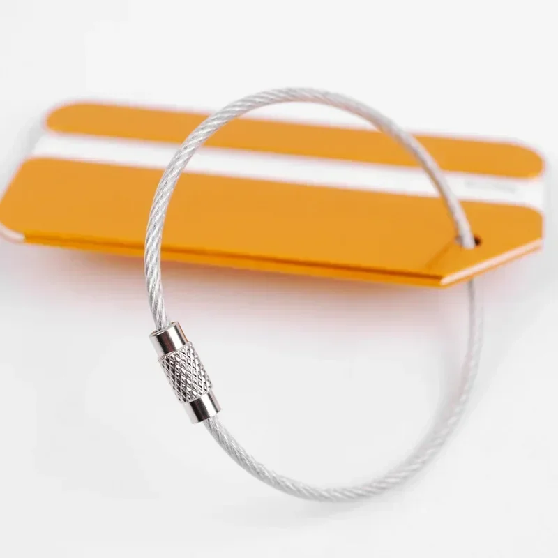 Fashion Metal Travel Luggage Tags Baggage Name Tags Suitcase Address Label Holder Aluminium Alloy Luggage Tag Travel Accessories - Image 5