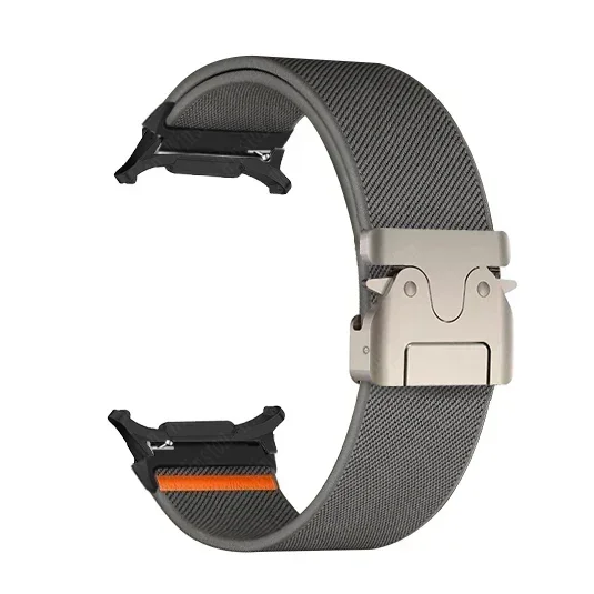 Braided Elastic Nylon Watchband - No-Gap Strap