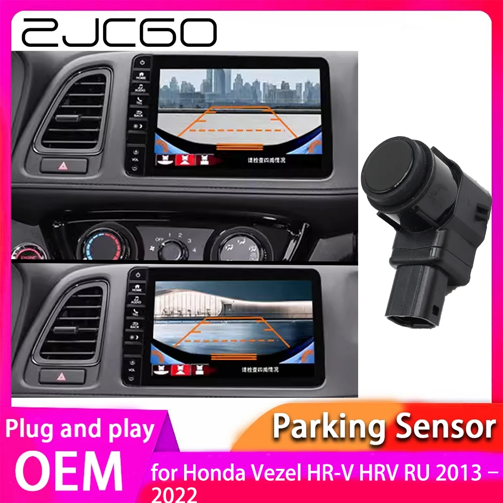 ZJCGO Original Car OEM Parking Sensor Assistance Backup Radar Buzzer System for Honda Vezel HR-V HRV RU 2013–2022