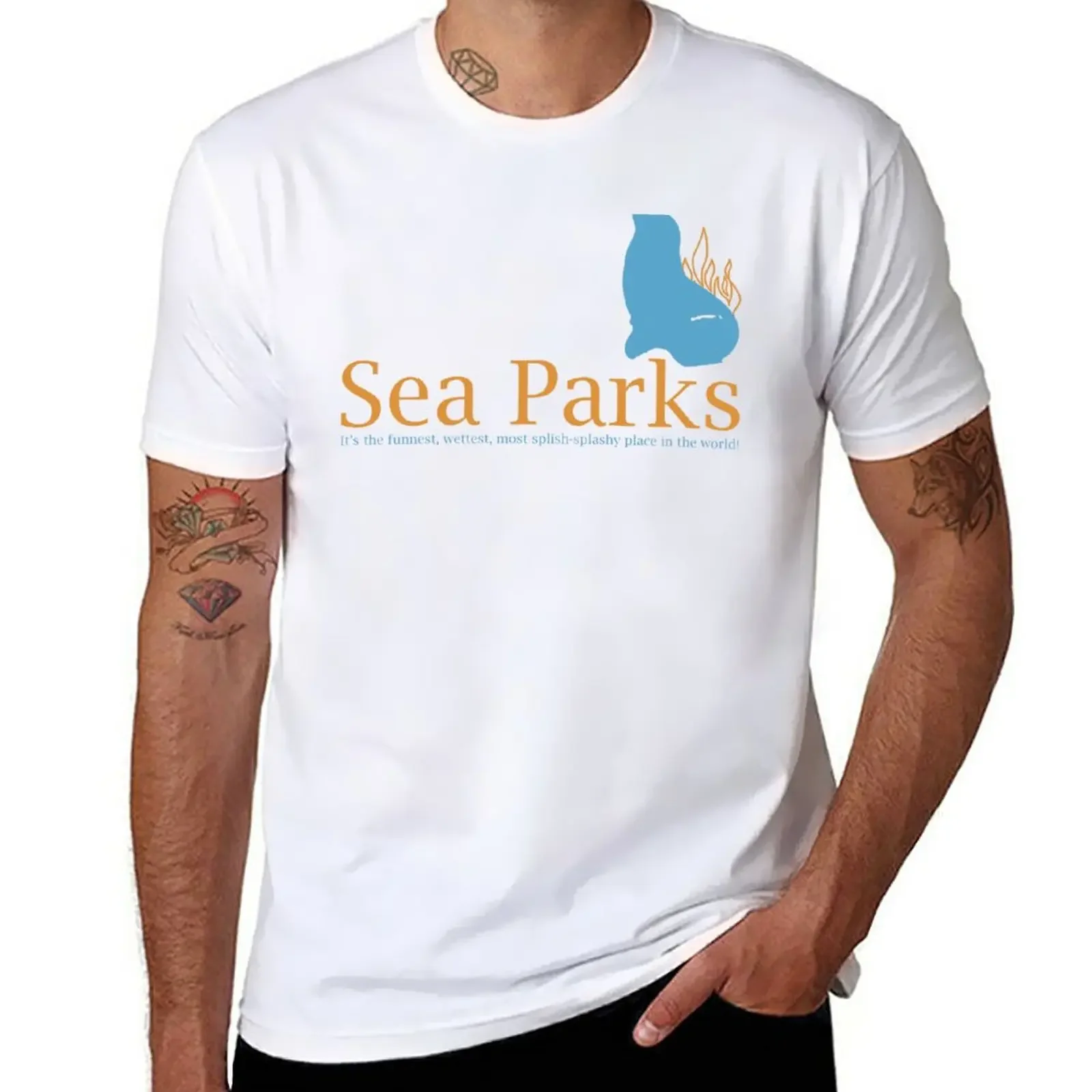 

IT Crowd Sea Parks T-Shirt plain heavyweights mens tall t shirts
