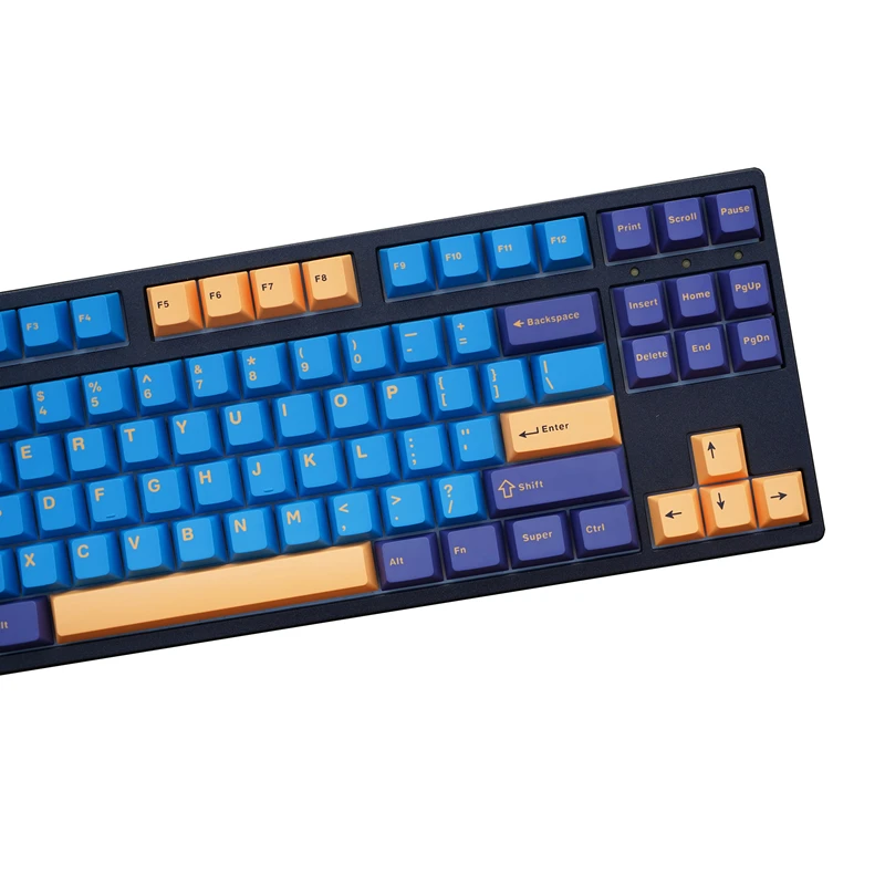 Chaves Conjunto Gmk Nautilus Keycaps Pbt Duplo Tiro Keycap Cereja Perfil Tampões Chaves com Iso Entrar 7u Barra de Espaço para a Disposição da ue 171 - Imagem 2