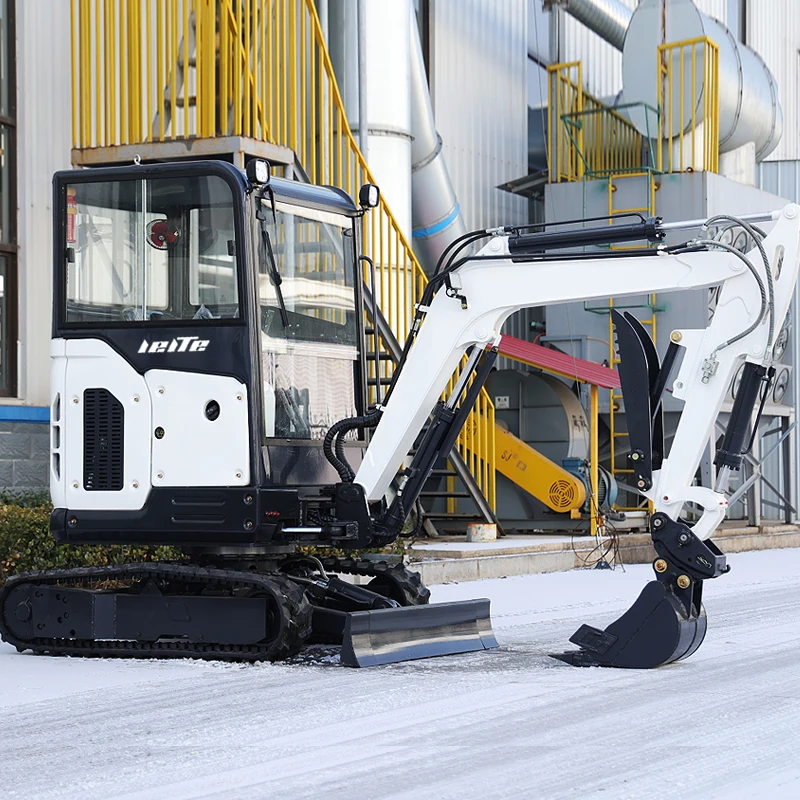 Mini Escavatori Di Potenza Idraulica 2 Ton Ce/Epa/Euro 5 Mini Escavatori All'Ingrosso Da 2.5 Tonnellate Con Cingolo A Pollice Della Benna Personalizza