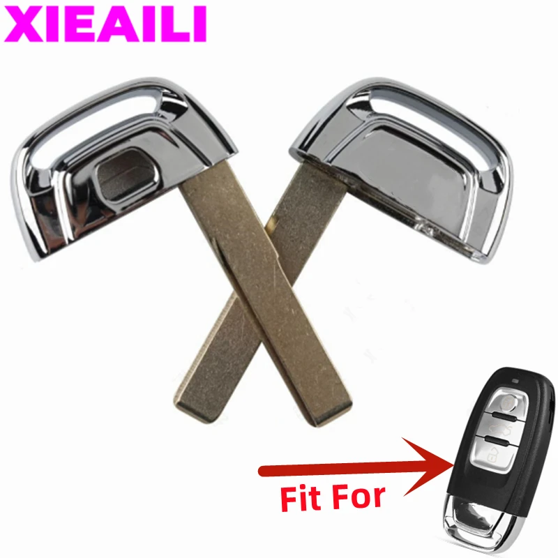 

XIEAILI 10Pcs OEM Blank Uncut Remote Smart Key Blade For Audi A6L S555