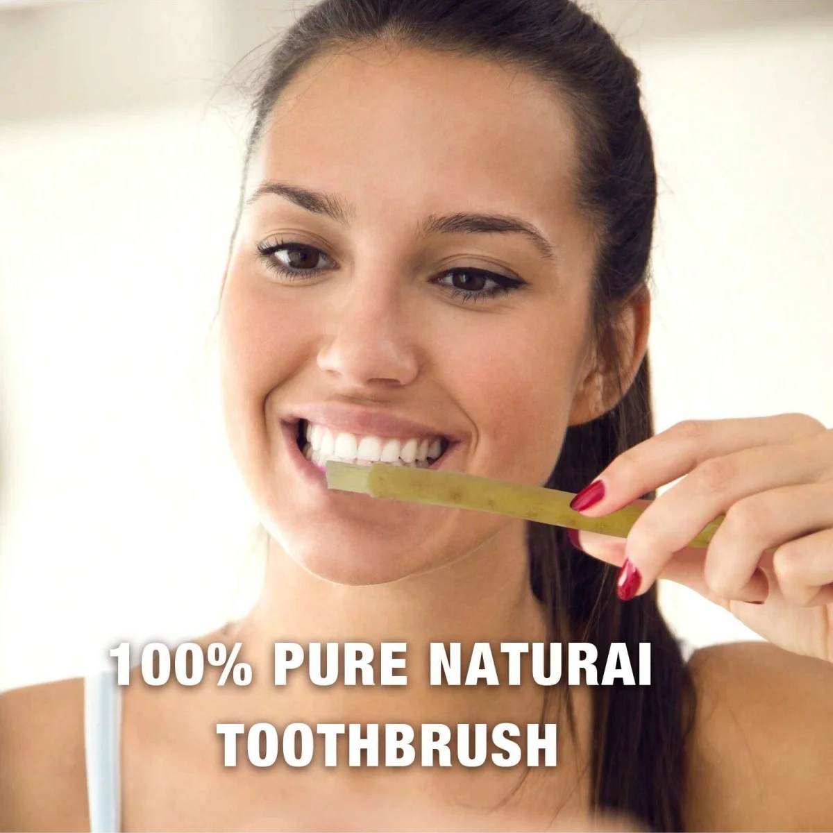 100% 정통 천연 미스왁 칫솔 스틱 - 최대의 신선함을 위해 진공 포장,  아랍 식물 시왁에서 추출