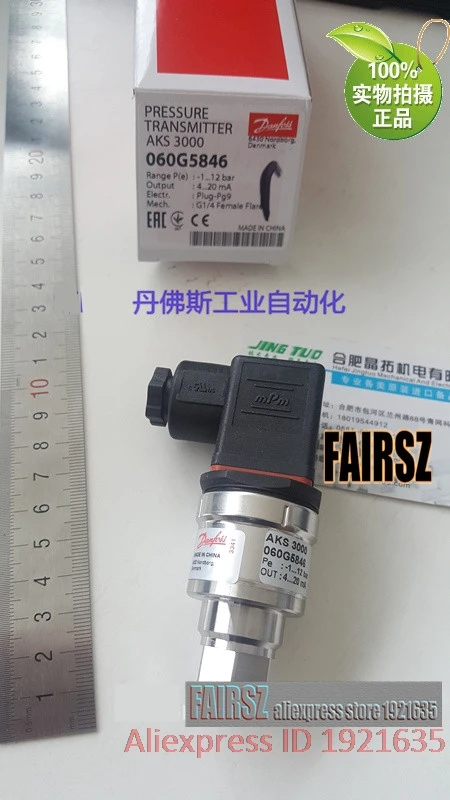 Original DAN.FOSS Pressure Transmitter AKS3000 060G5846 FAIRSZ STORE