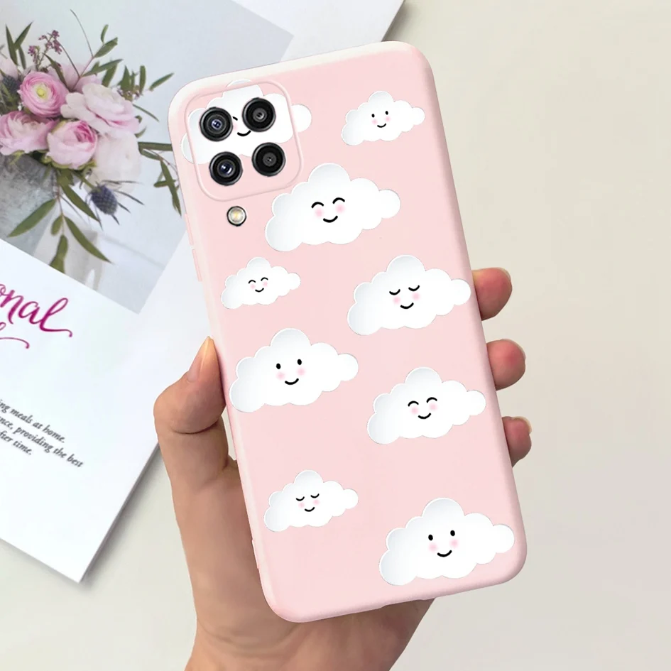 Cute Cat Flower Soft Slim Bumper Protective Cover