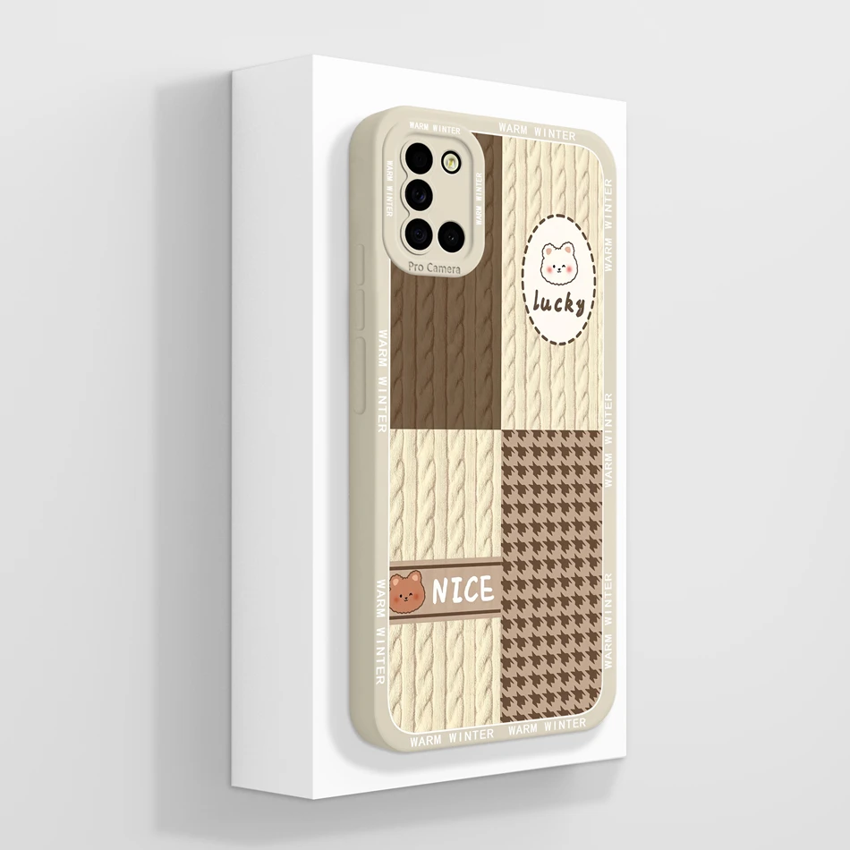 Aesthetic Soft Silicone Phone Case with Full Protection and Anti-Shock Design