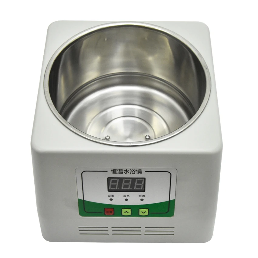 Digital thermostat water bath hot bath pot single hole microcomputer controlled laboratory water dental lab equipment HH-1 lab water bath