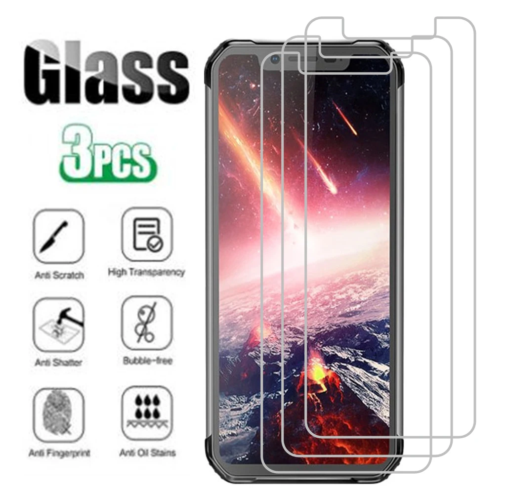 

3PCS Tempered Glass For Blackview BV9600 Plus Screen Protector 2.5D 9h tempered glass ForBlackview BV9600 E Pro Protective Film