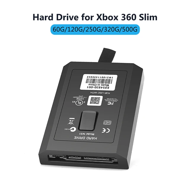 Hard Drive External Hdd For Xbox 360 Gray (320gb 320GB 320G HDD