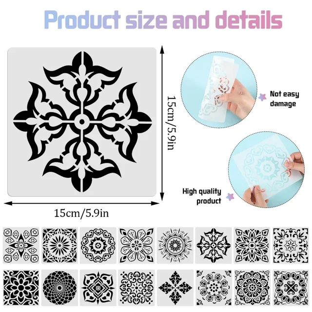 Mandala Stencils 2