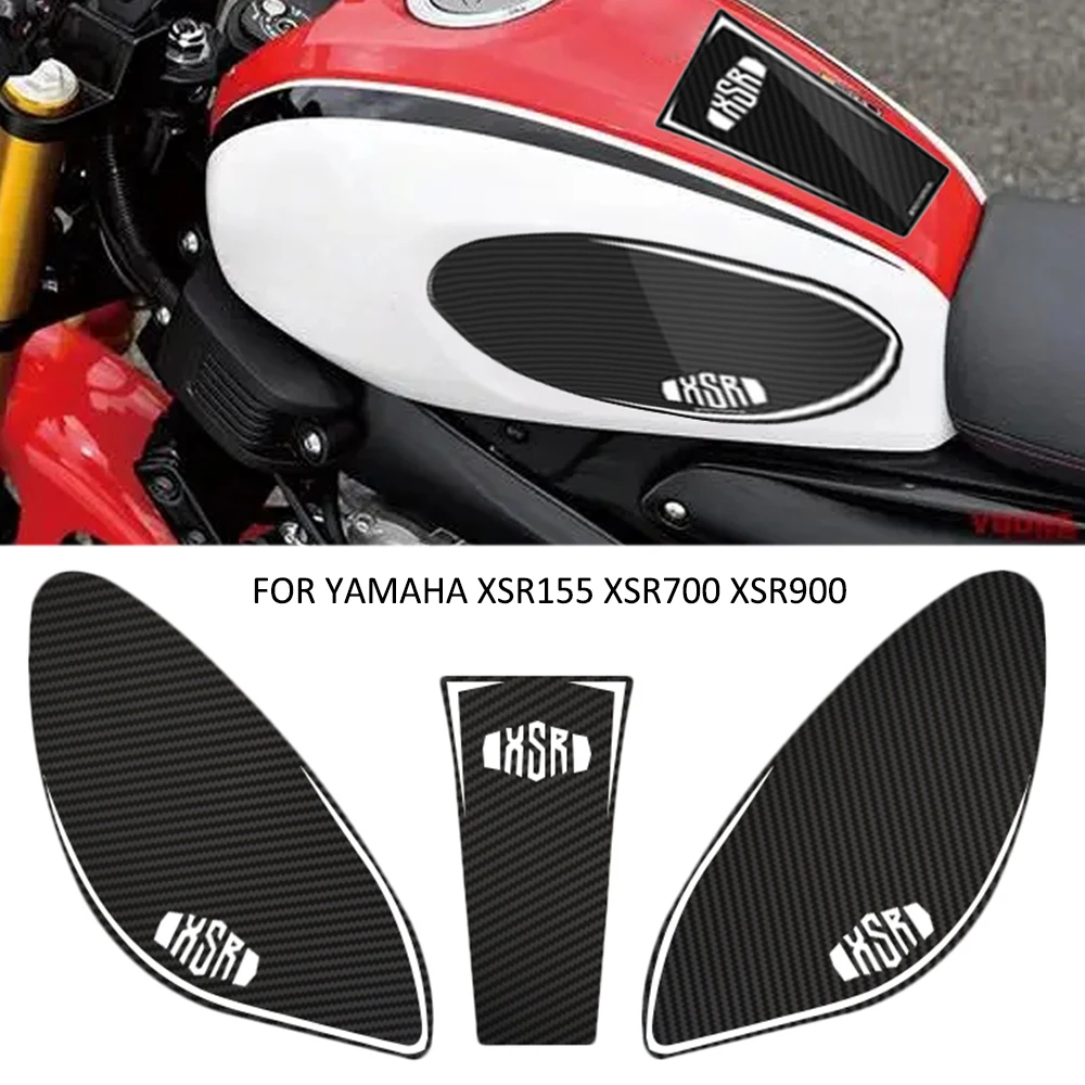 KATIE DEVI For Yamaha For Yamaha XSR900 XSR 900 Xsr900 2022 Motorcycle Side Fuel Tank Pad Tank Pads Protector Stickers Decal Gas Knee Grip Traction Pad Tankpad XSR900GP XSR900 GP 2023 2024 2025
