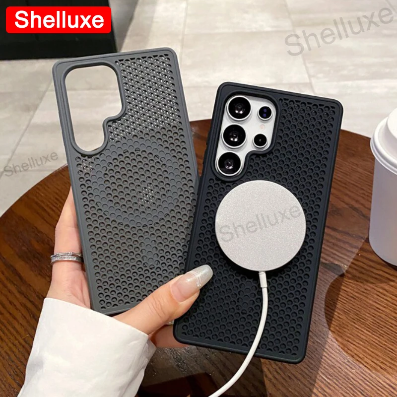 Ultra Cooling Magnetic Case with Breathable Mesh Design - Hard Shell Protective Cover