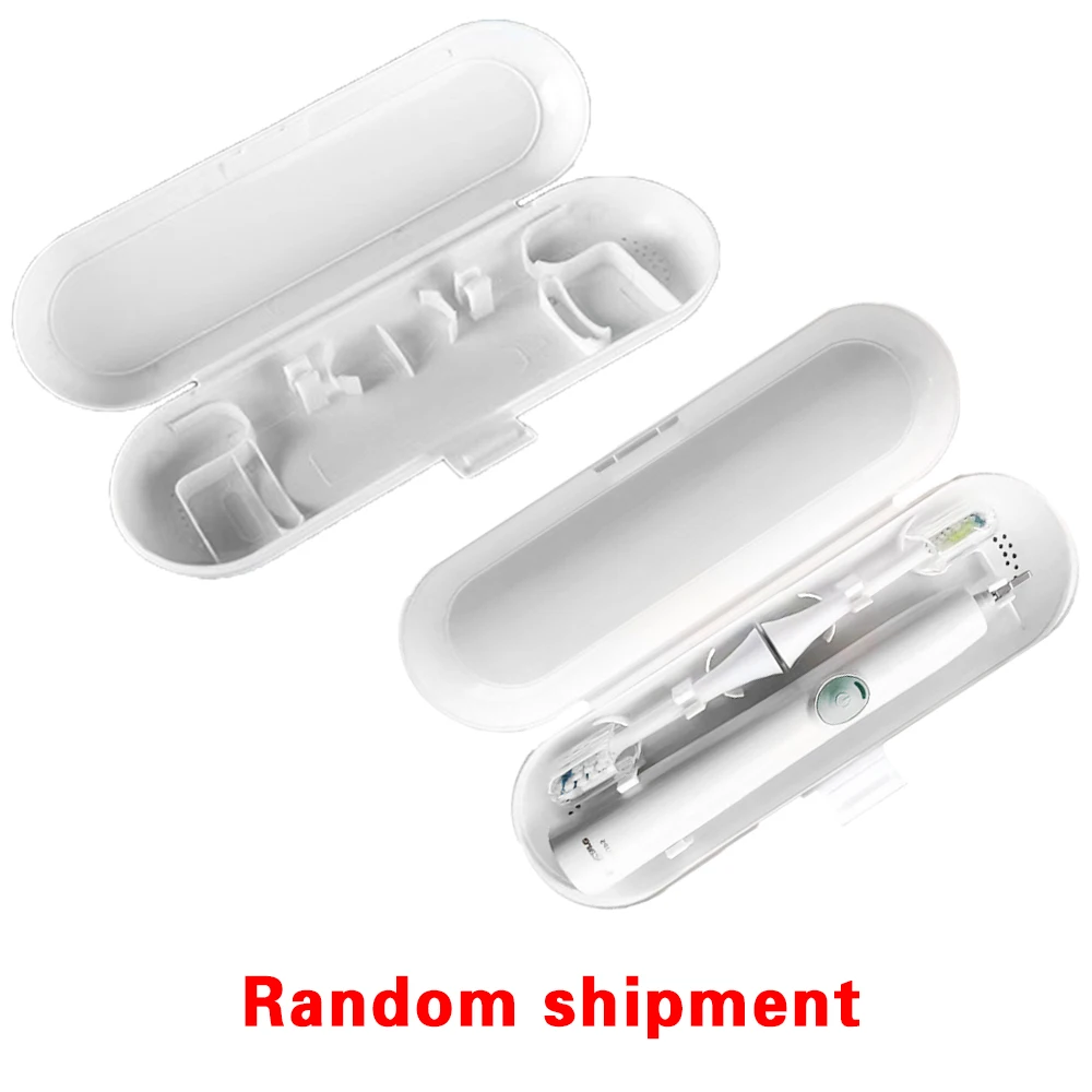 Portable Electric Toothbrush Dustproof Storage Box Electric Tooth Case Organizer Pink Flower Initial Name 26 Letters Pattern