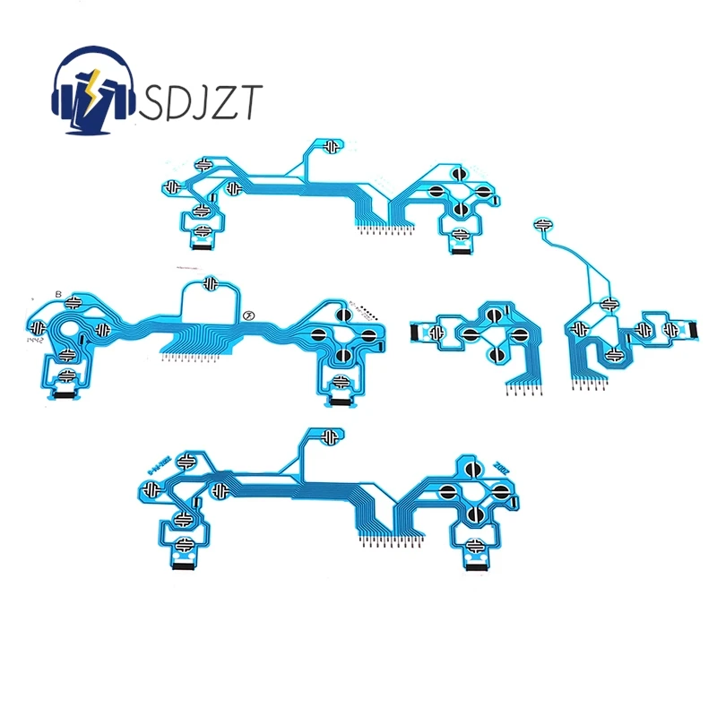 Per Ps4 Ds4 Pro Slim Controller Pellicola Conduttiva Pellicola Blu Jdm 050 040 030 010