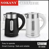 Household Electric Kettle With Insulation,Fast Heating,Automatic Power-Off Small Portable Office Stainless Steel Electric Kettle 2