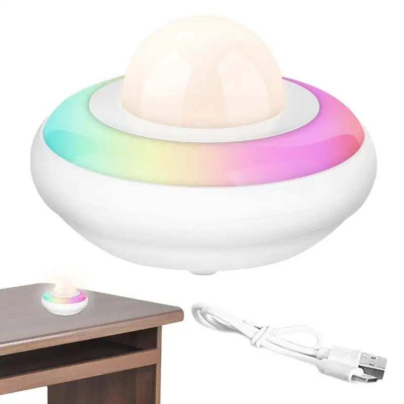 

Меняющая цвет Ночная лампа, регулируемая яркость, USB перезаряжаемая Ночная лампа, обогреваемая лампа для детской комнаты, гостиной, ночи