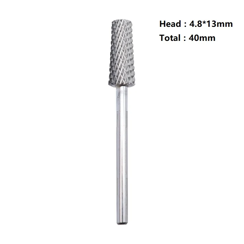 

Easy Nail Flat Head Professional Nail Art Electric Drill Machine Manicure Pedicure Tool Accessories Carbide nail drill bit