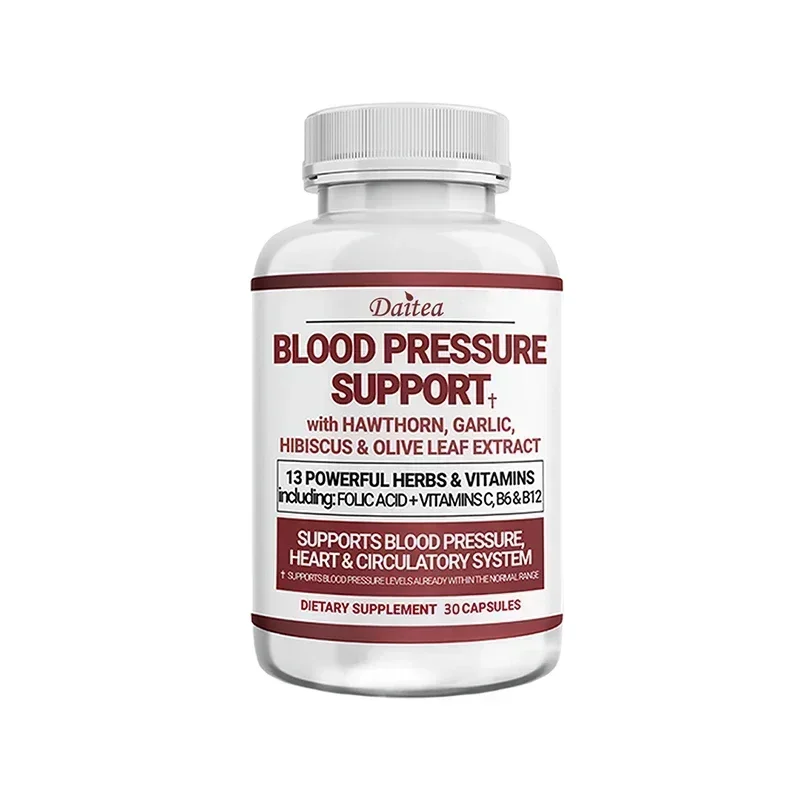 Blood Circulation Supplement - Promotes Blood Pressure, Heart & Circulation Health Support - Non-GMO Superfood Supplement