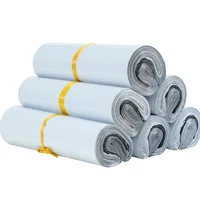 30-100pcs Opaque PE Plastic Express Envelope Storage Bags White Color Mailing Bags Self Adhesive Seal Courier Bag shipping bags 1