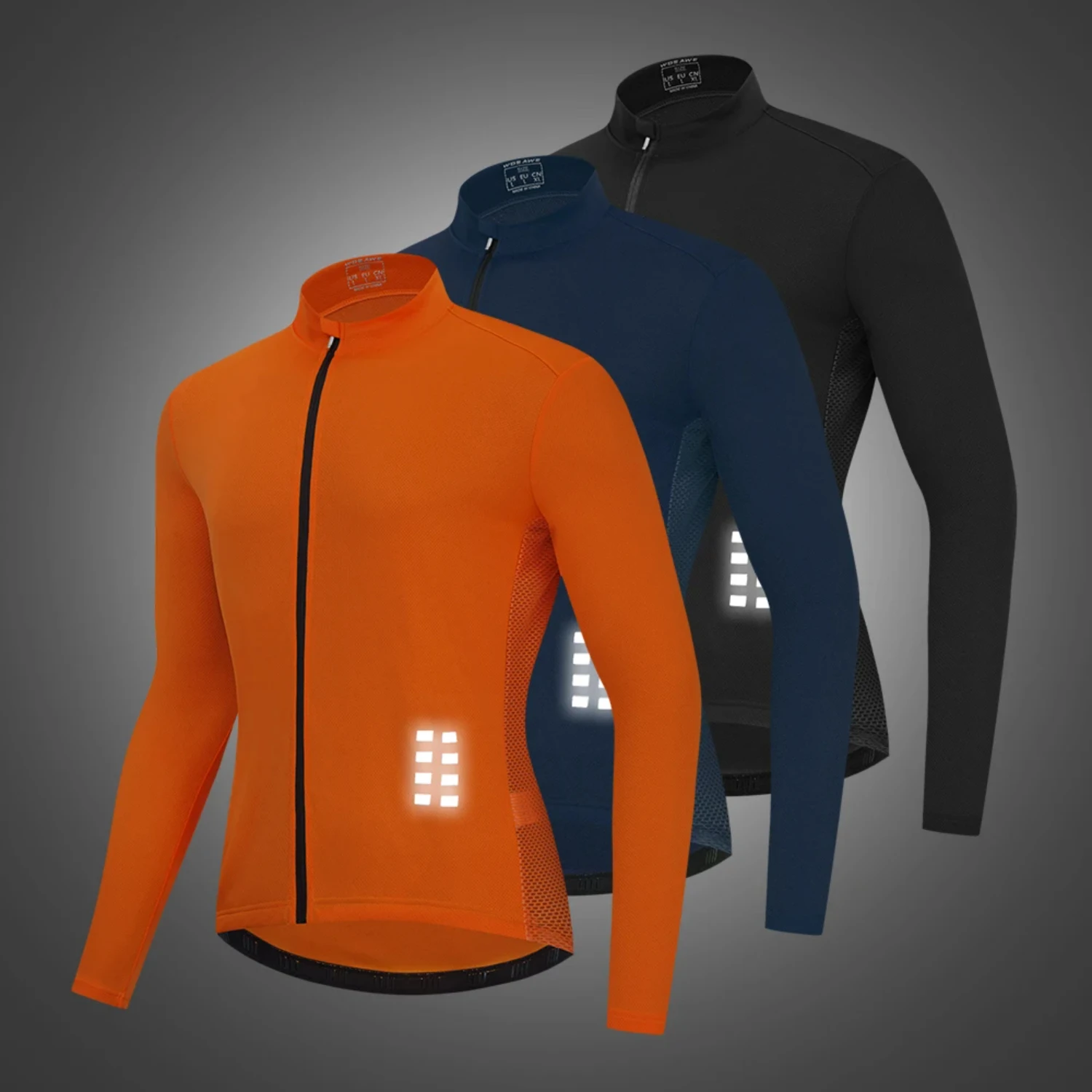 New Pro Long Sleeve Cycling Jersey Mesh Bicycle Jerseys Outdoor MTB Mountain Road Bike Uniform Clothing Wear Quick Dry