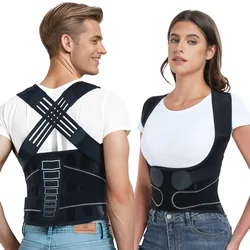 Ergonomic Spine Alignment Back Brace & Posture Corrector (M)