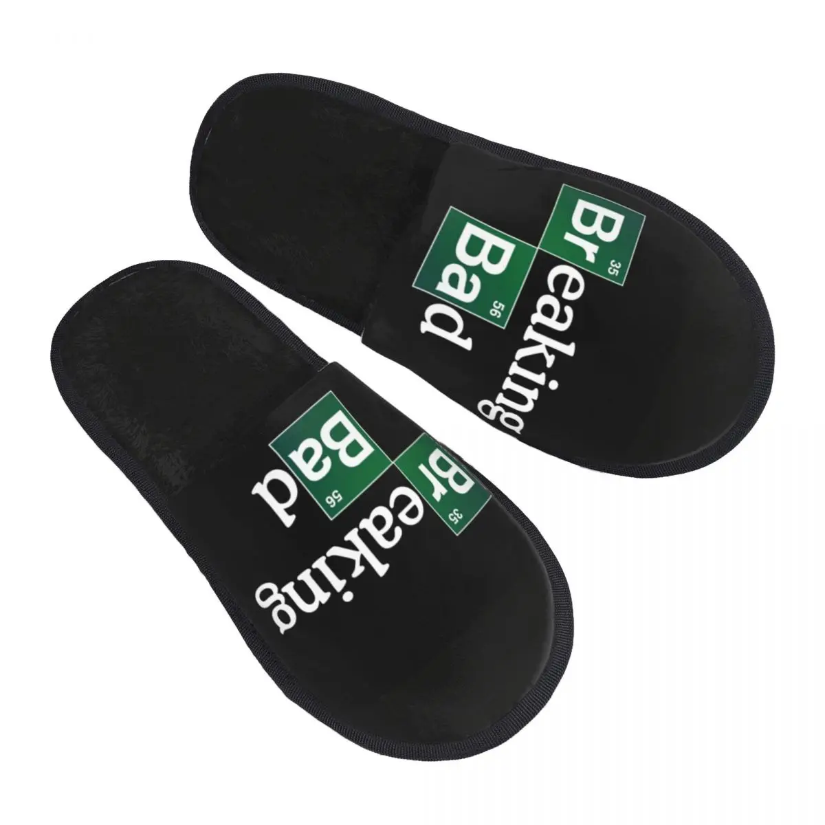 

Memory Foam Slippers Women Soft Warm Heisenberg Tv Show House Slippers