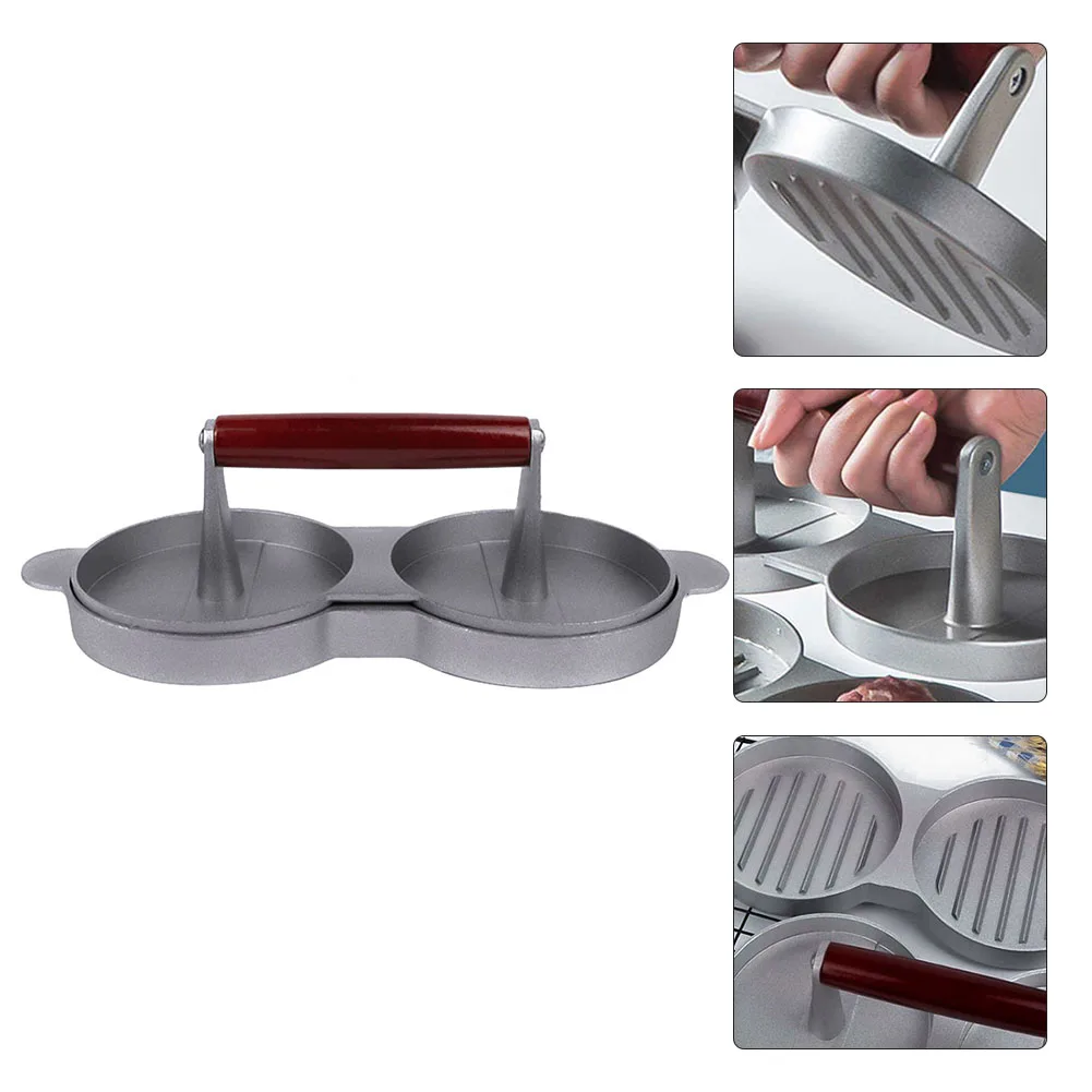 

Food Press Hamburger Mold Accessories Meat Maker Tool Patty Molds Grill Kitchen Round Cutlet Non-stick Pie Burger Patties Mould