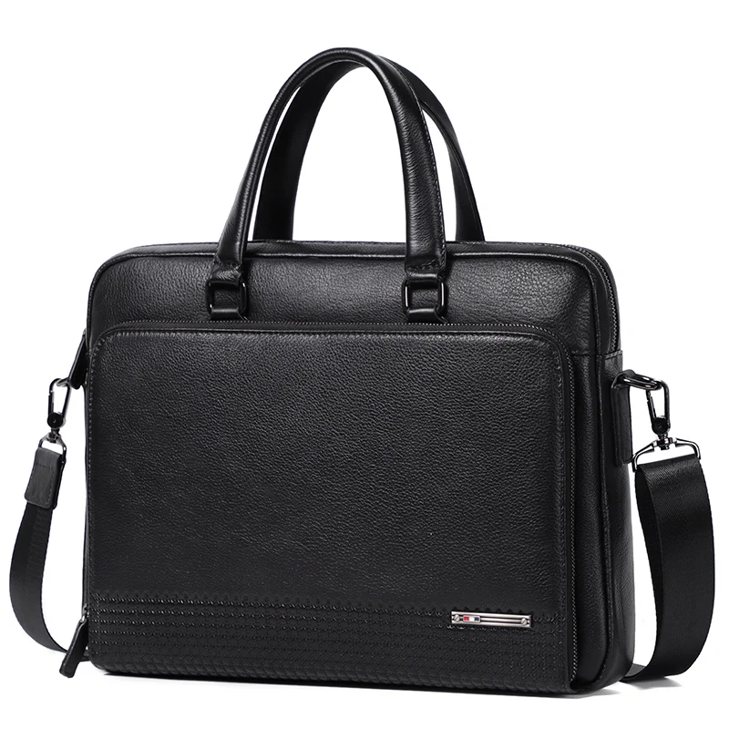 Soft-Leather-Briefcase-Men-Laptop-Handbag-Business-Men-s-Messenger-Bag ...