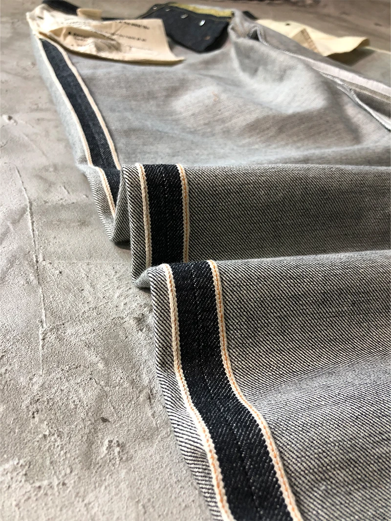 15oz Original Heavyweight Red Selvedge Washed Denim Jeans Autumn Winter American Vintage Embroidery Y2K Men's Fit Straight Pants 6