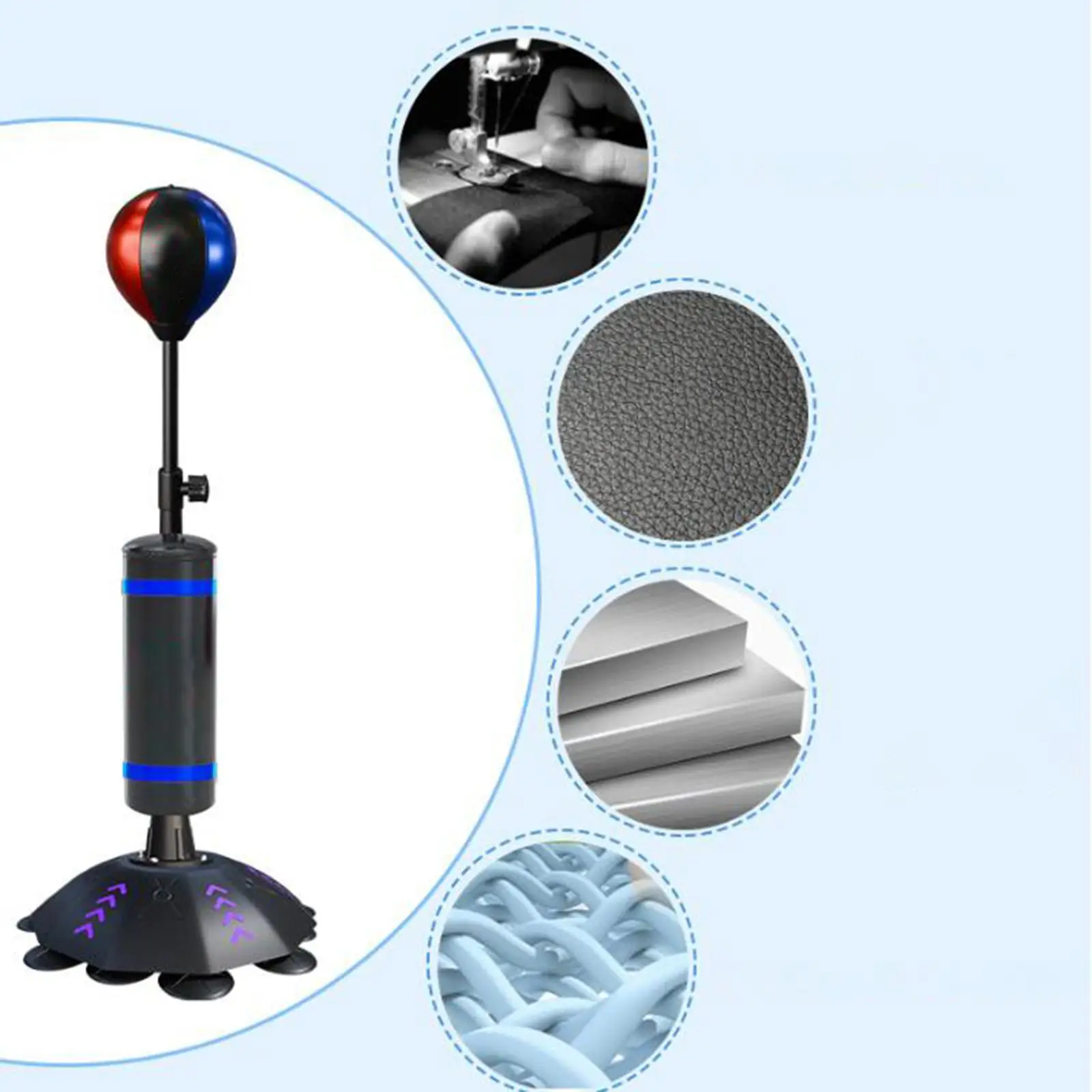 Punching Bag with Stand Speed Bag Height Adjustable Fitness Gift Boxing Bag Punching Bag with Stand Speed Bag Height Adjustable Fitness Gift Boxing Bag