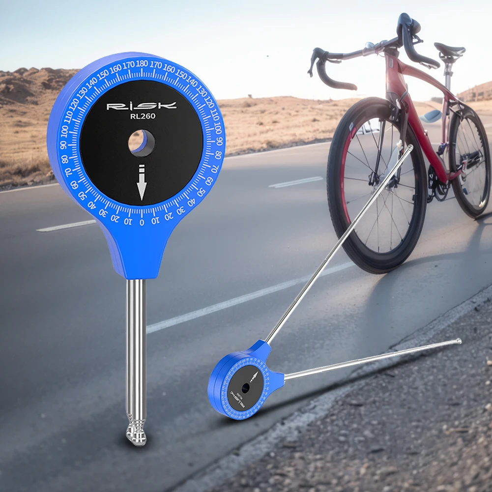 Bike Joint Protractor Telescopic Bicycle Joint Protractor Cycling Arm Leg Angle Finder Riding Accessories