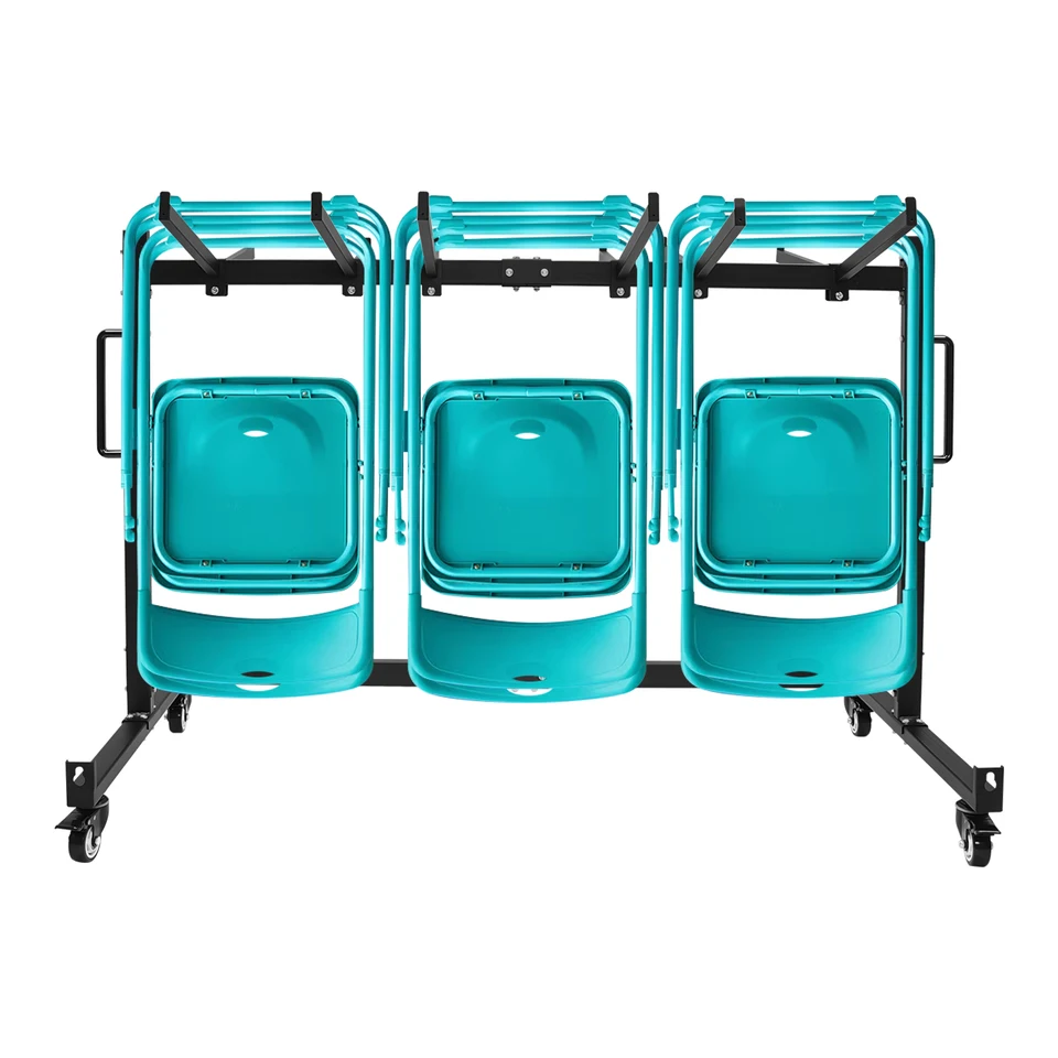Folding Table and Chair Storage Cart