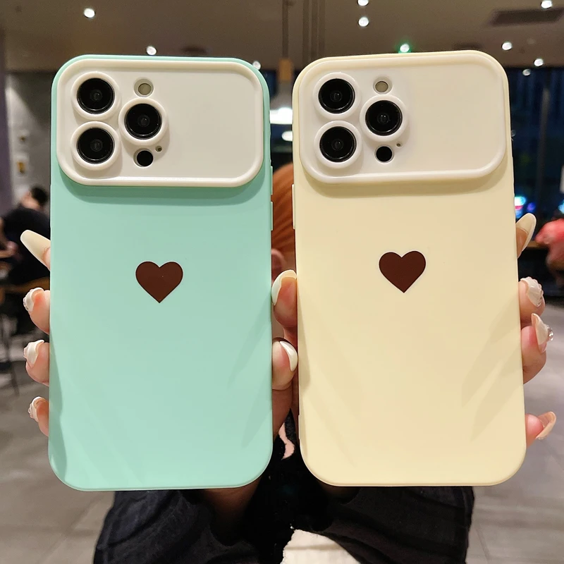 Stylish Protection: Heart Cute Phone Cases for iPhone 14 Pro Max