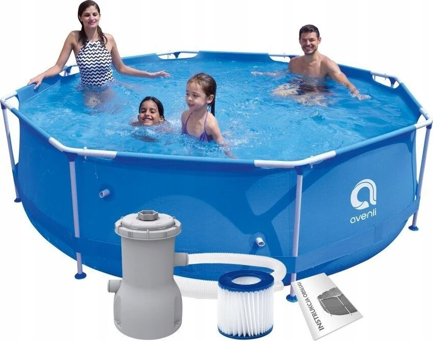 Avenli Basen stelażowy ogrodowy z pompą i akcesoriami 300x76cm z Polski za $78.81 / ~295zł Avenli Basen stelażowy ogrodowy z pompą i akcesoriami 300x76cm z Polski za $78.81 / ~295zł