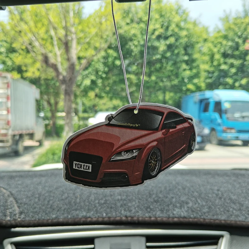 Car Air Freshener Pendant Hanging Ornament Perfume Decoration Logo For