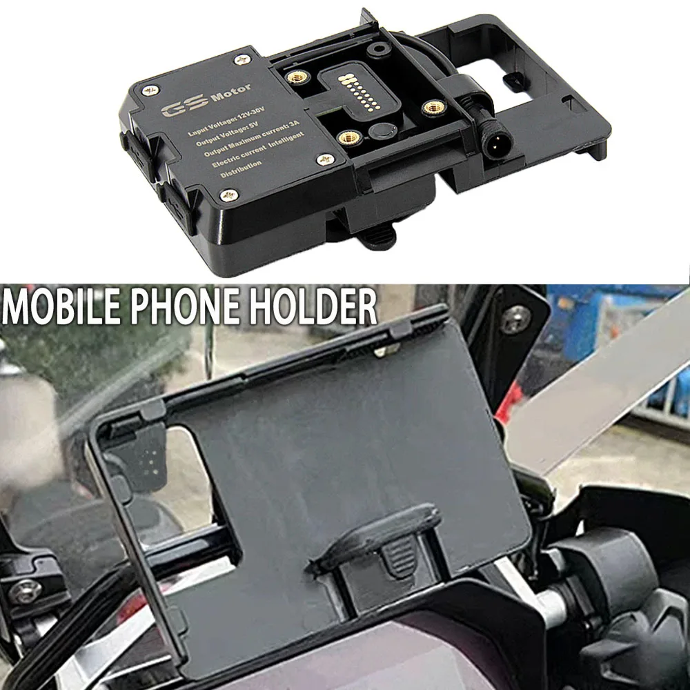 Universal Mobile Phone Navigation Bracket For BMW R1200GS ADV F700/800GS For Honda CRF1000L Africa Twin CRF1000L