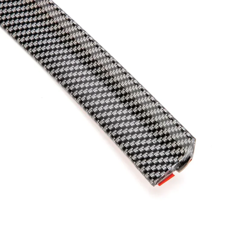 Car Rear Wing Spoiler SEAMETAL Universal 1.5M 5D Carbon Fiber Shiny Black DIY Refit for Car Accessories car rear wing spoiler
