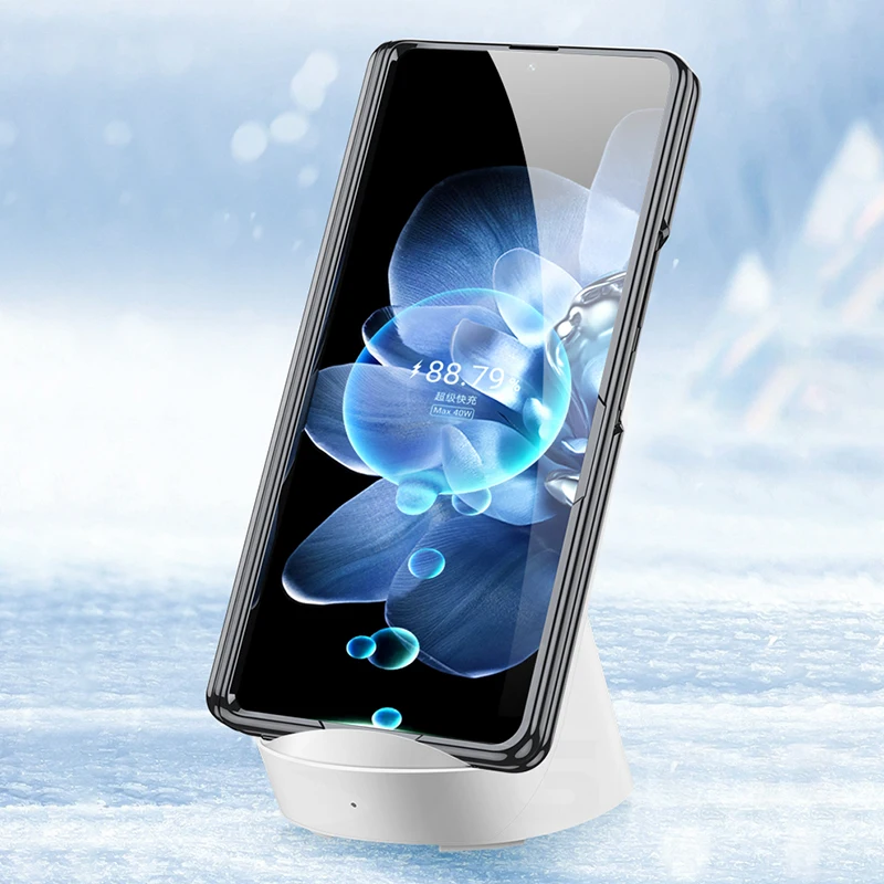Magnetic Hinge Bracket Plating Case for Xiaomi Mix Fold 4 Outer Screen Glass Pro
