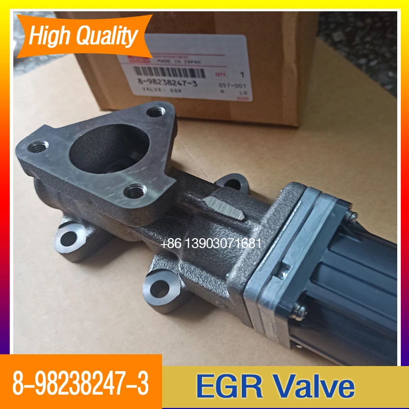 

Оригинальный Новый 4HK1 6HK1 детали двигателя 8-98238247-3 8982382473 EGR клапан выхлопных газов