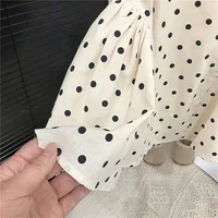Robe d'été à pois pour filles, nouvelle collection, avec nœud, sans manches, style princesse, décontractée, vêtements doux, mode enfant, Vestidos, 2-8 ans 6