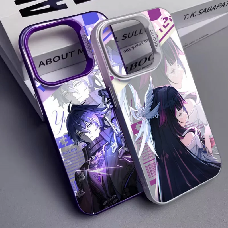 Genshin Impact Flins Columbina Themed Phone Case
