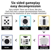 Solid Color Fidget Decompression Dice for Release Stress Autism Anxiety Relieve Adult Kids Stress Relief Anti-Stress Fingertip 3