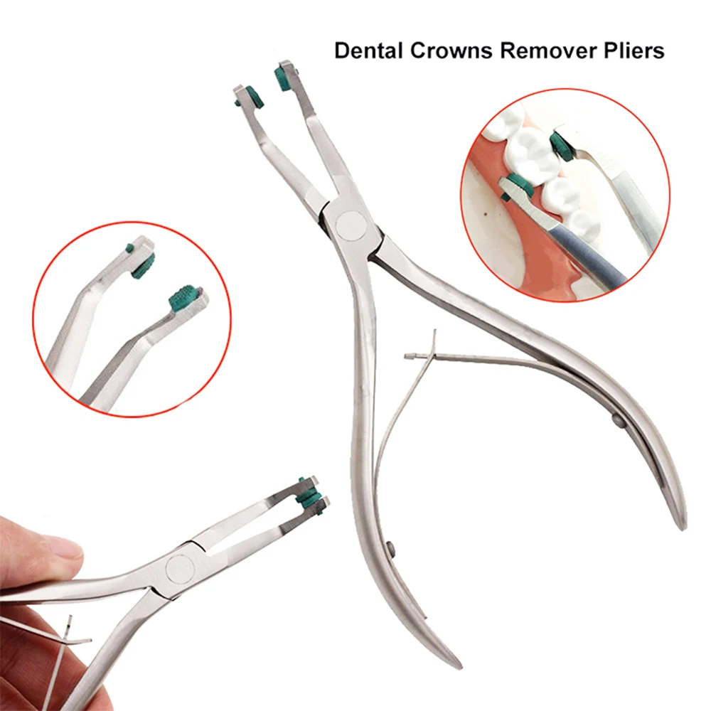 

Universal Dental Crown Plier Dentist Tools Temporary Teeth Remover